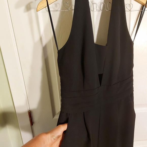 Dynamite Halter Jumpsuit Blacl US S - Picture 4 of 6